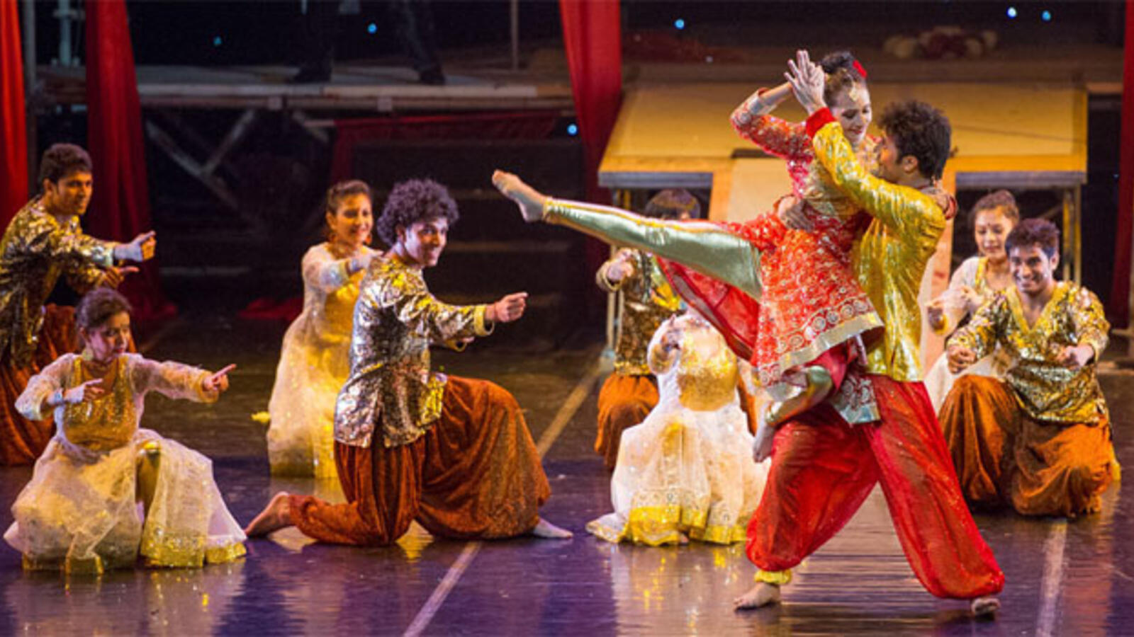One of the Bollywood shows at the Cairo Opera House. (Image: Bassam Al Zoghby)