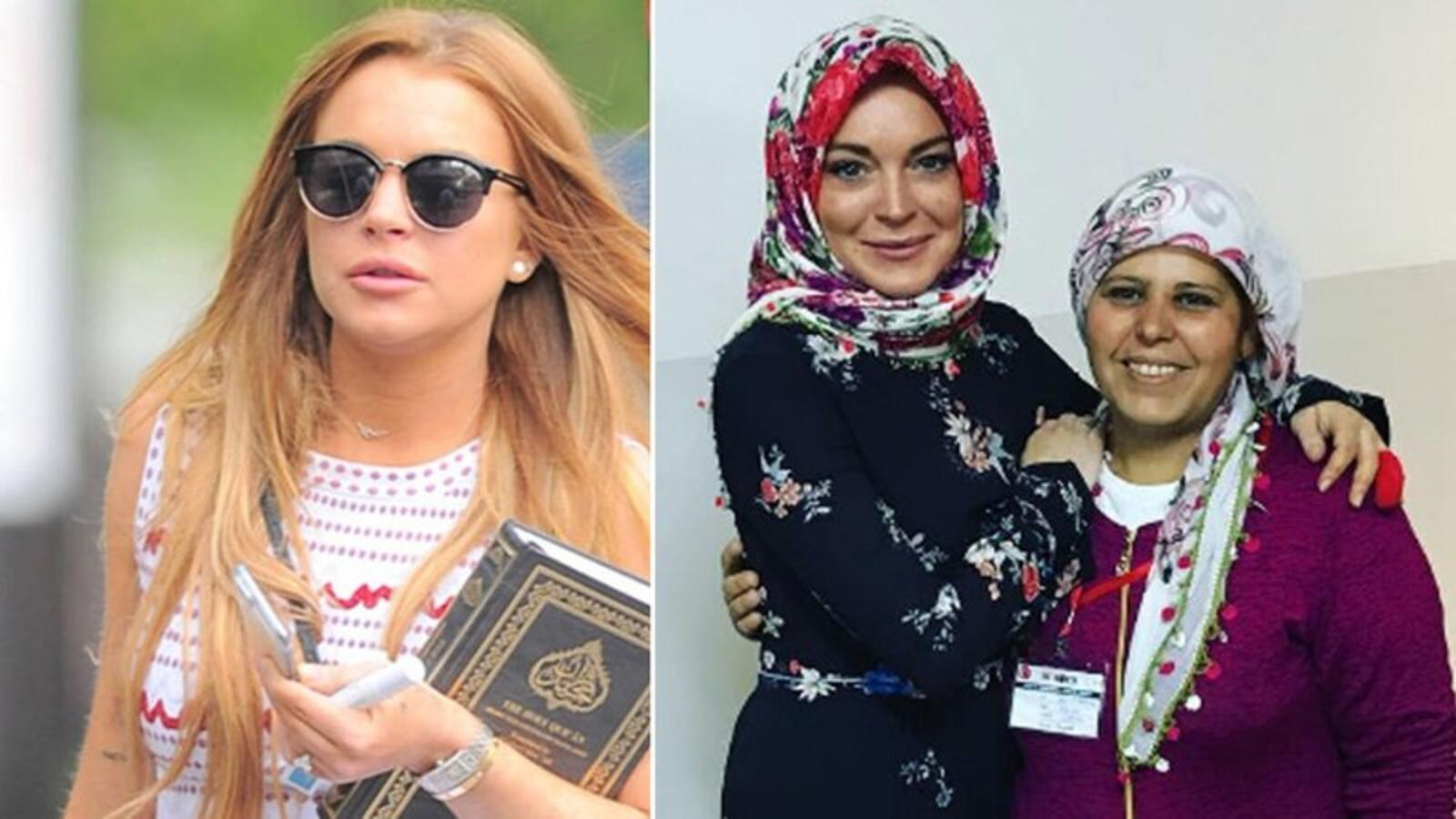 Lindsay Lohan ends radio interview with 'inshallah' amid claims she's