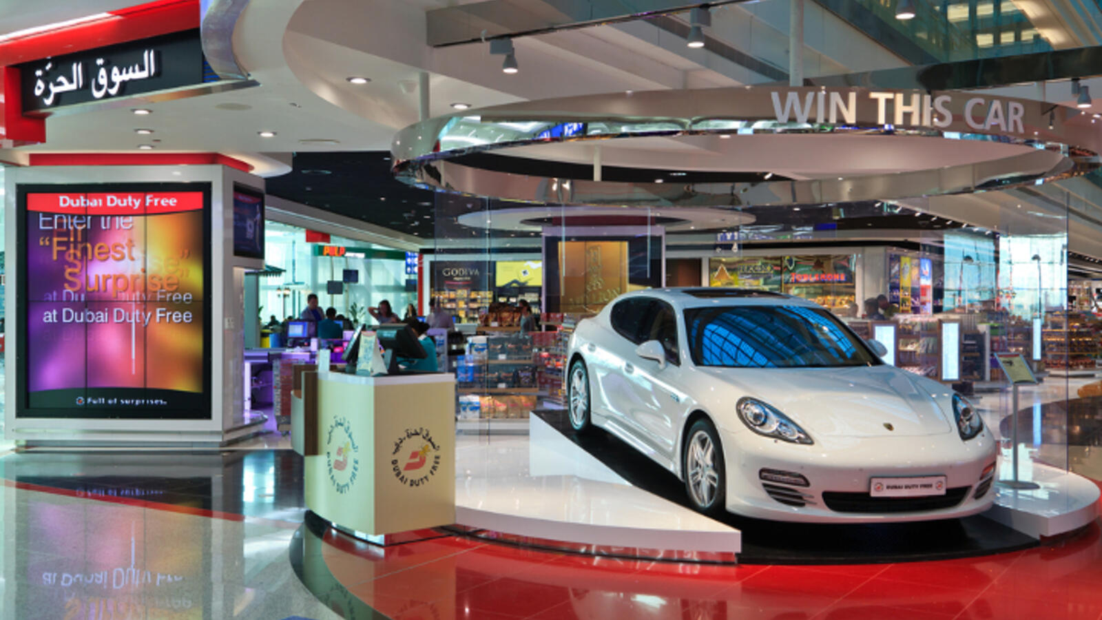 Dubai Duty Free marking the 30 year leap from 20 million to 1.8