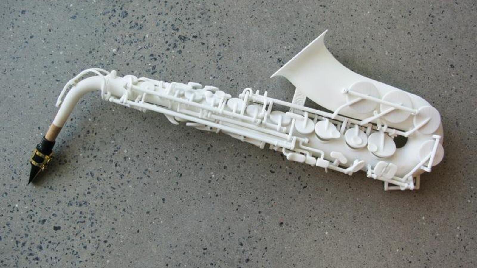 How Can You Play With a 3Dprinted Saxophone? Al Bawaba