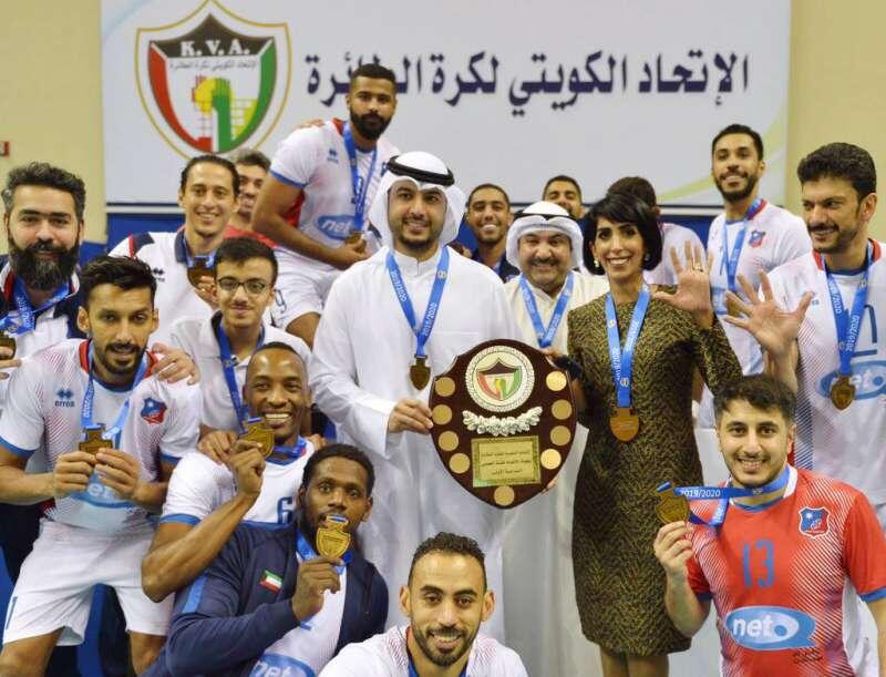 AlKuwait Emerge Winners of 54th Kuwait Volleyball Premier League Al