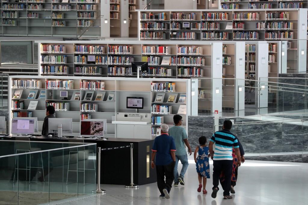 The Library Its The Largest Book Collection for Qatar! Al Bawaba