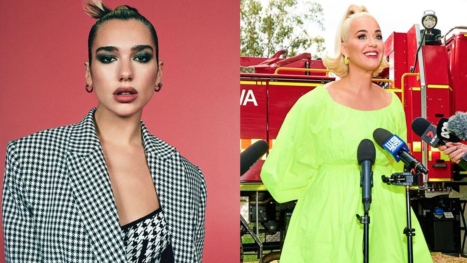 Katy Perry Tells Dua Lipa That They Share a Sisterly Bond Al Bawaba