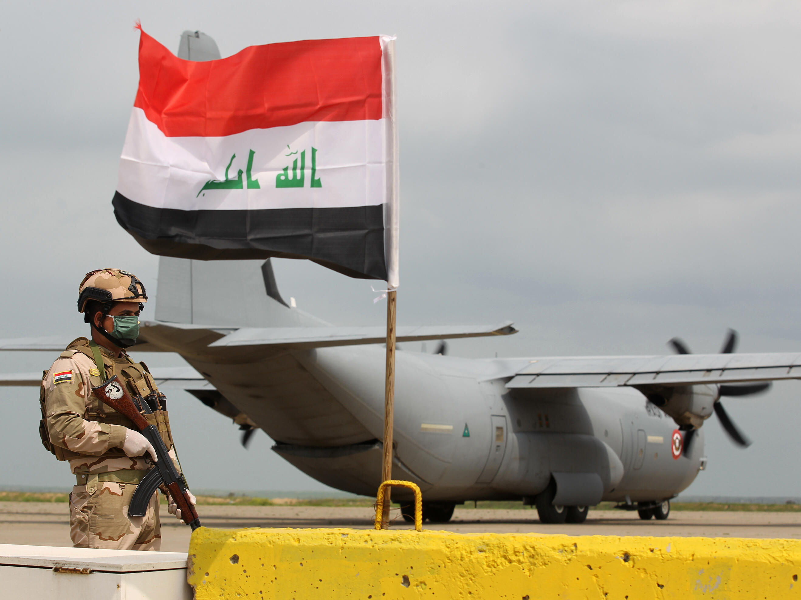 Iraq Two Rockets Land on Military Base North of Baghdad, Miss USCoalition Troops Al Bawaba