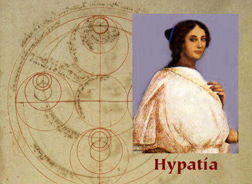 philosopher hypatia erected in cairo