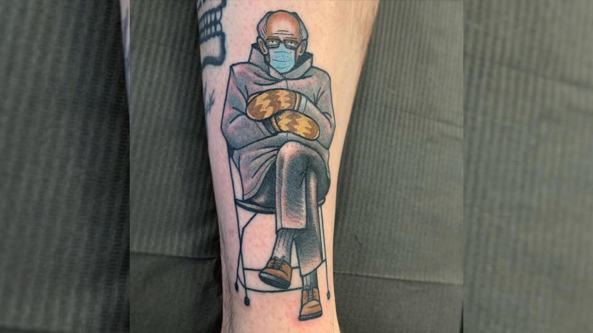 Memes are Old Fashion! Get a Bernie Sanders' Tattoo Al