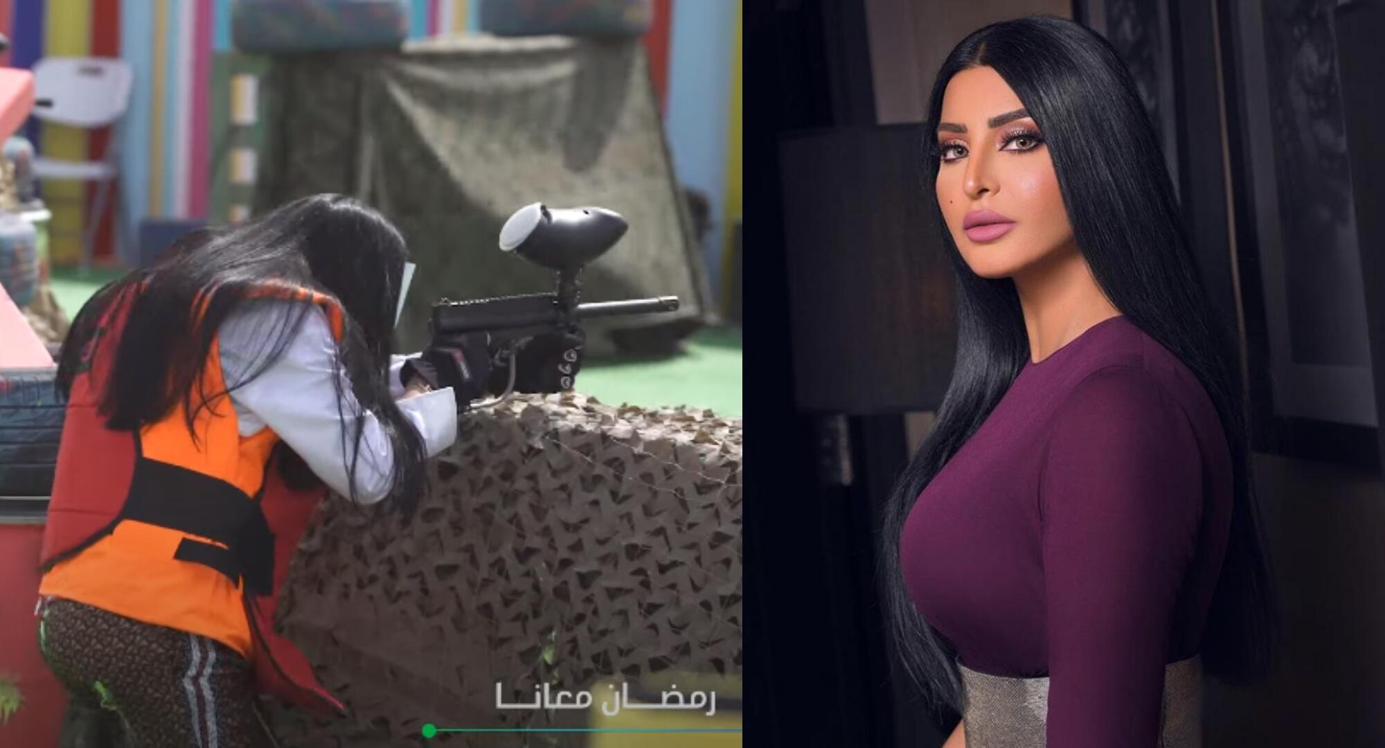 ريم عبد الله لم تتأثر بطلقات رامز جلال والجمهور هل ارتدت مؤخرة مطاطية البوابة