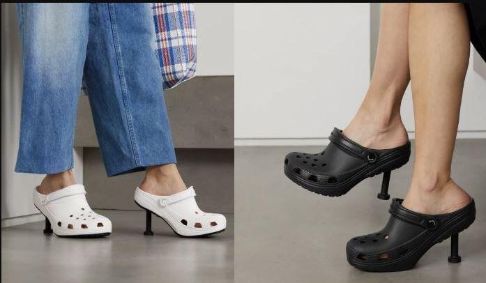 crocs heels