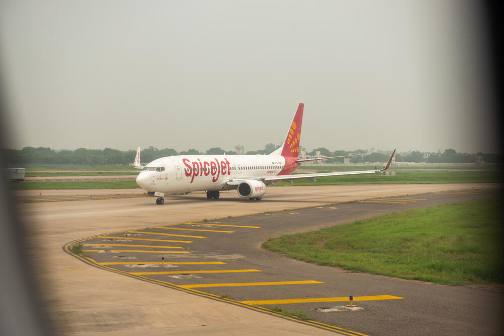 India's SpiceJet Plane Catches Fire Mid Air | Al Bawaba