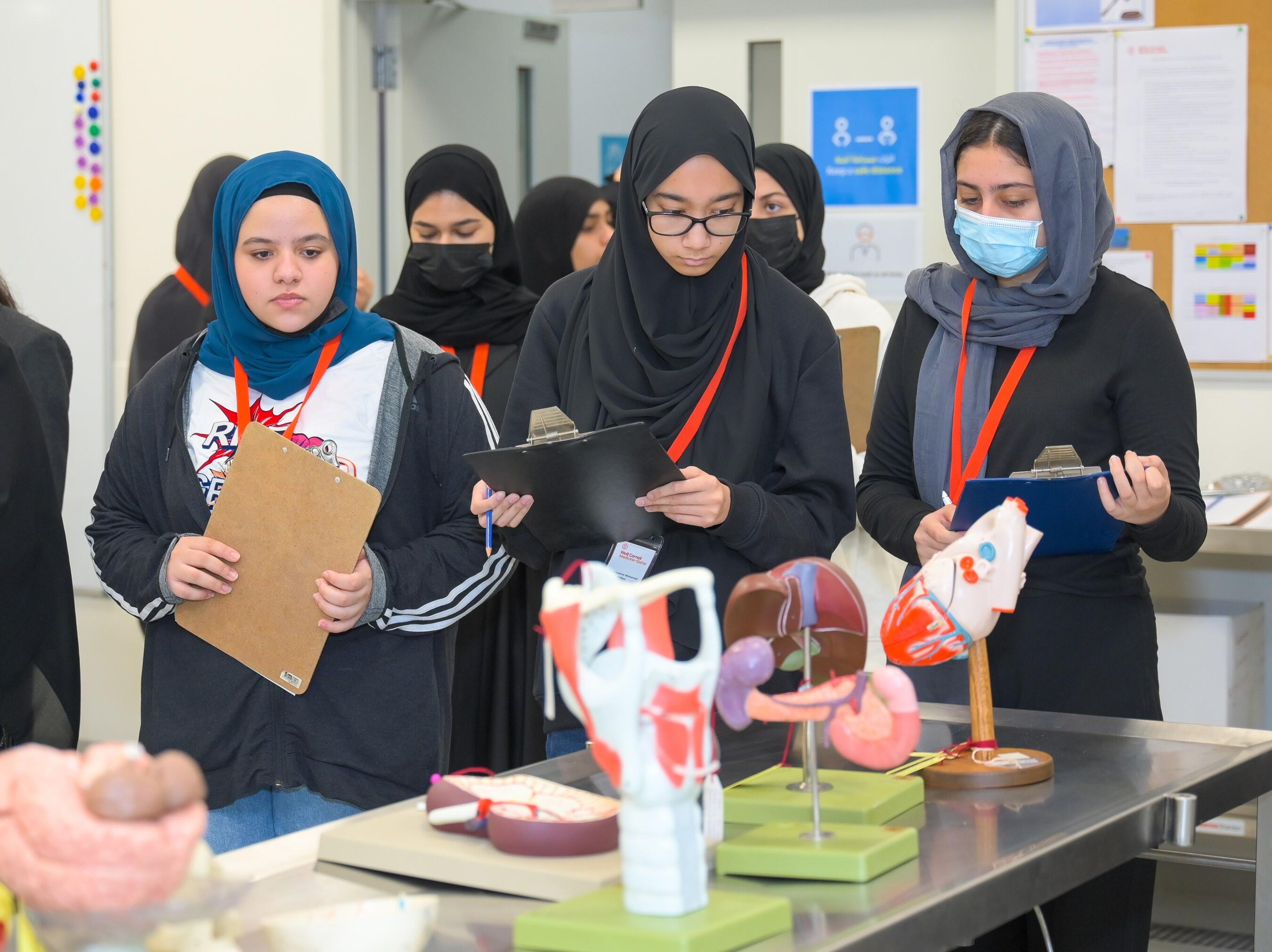 High School Students Scout Careers in Medicine Through WCMQ’s Summer