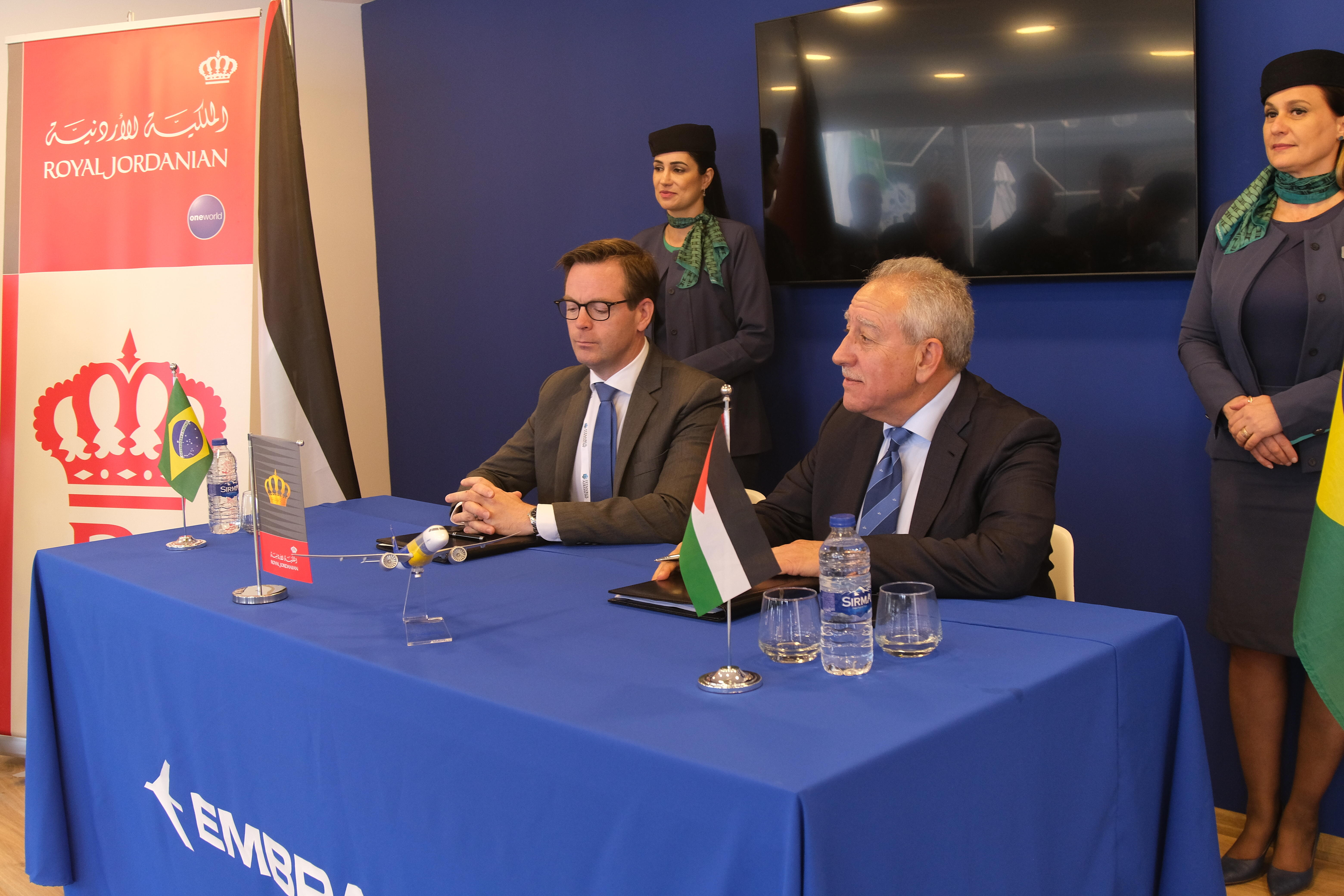 Royal Jordanian Airlines to introduce 10 new Embraer E2 Jets into its