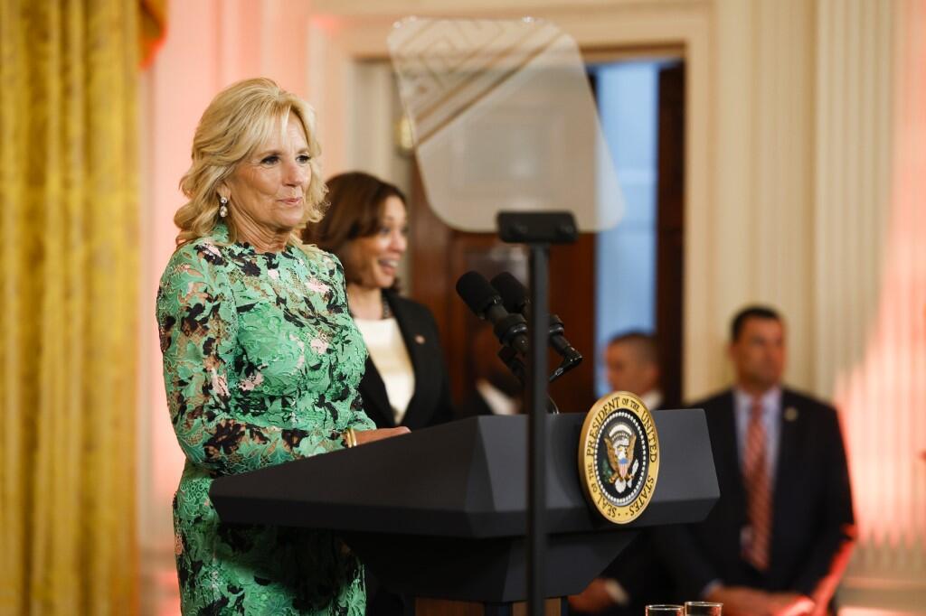 Video of kid yelling and shushing Jill Biden is fabricated | Al Bawaba