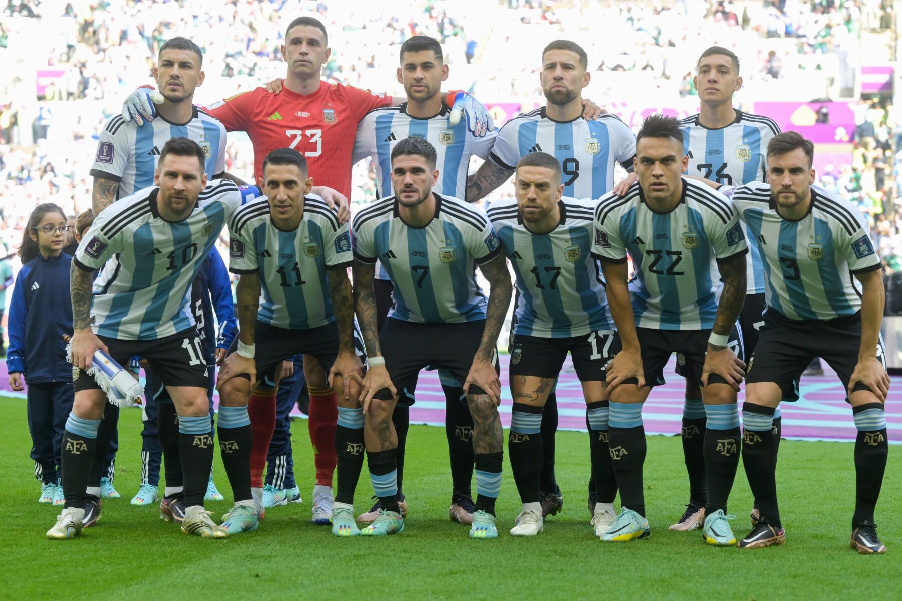 ترتيبات منتخب الأرجنتين لكرة القدم