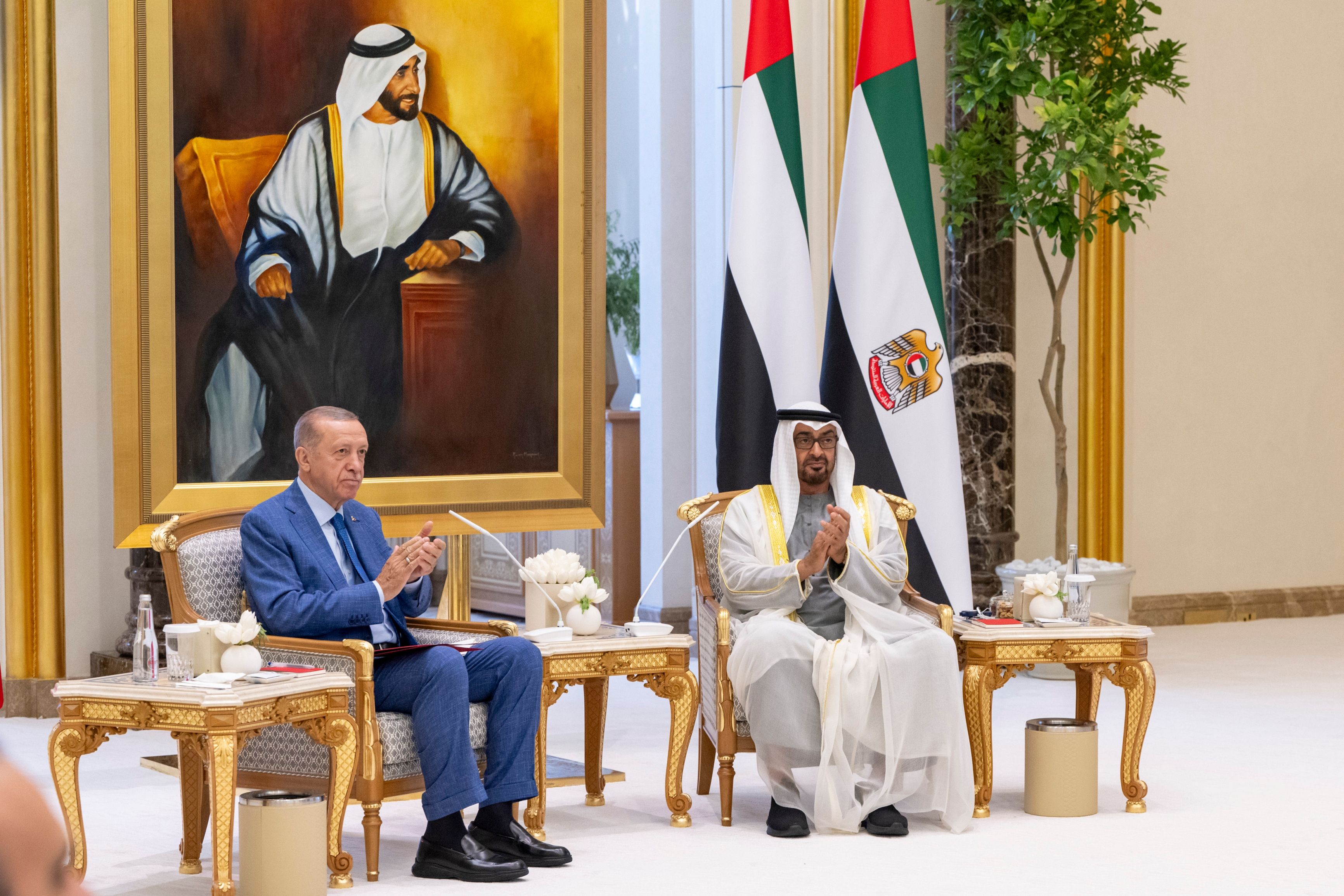 UAE and Turkey 50 billion strategic partnership agreements Al