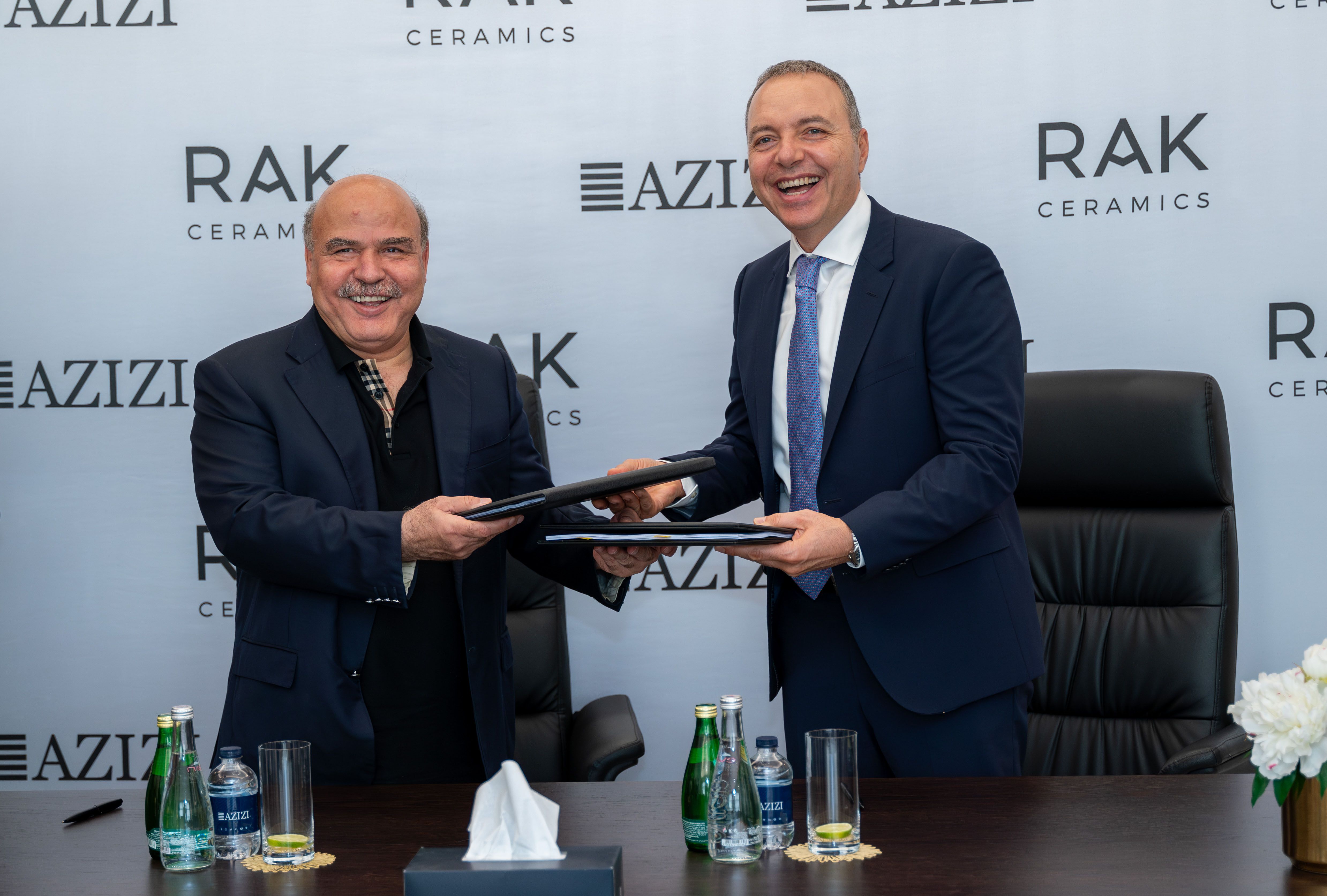 Azizi Developments, RAK Ceramics sign two-year MoU for the supply of ...
