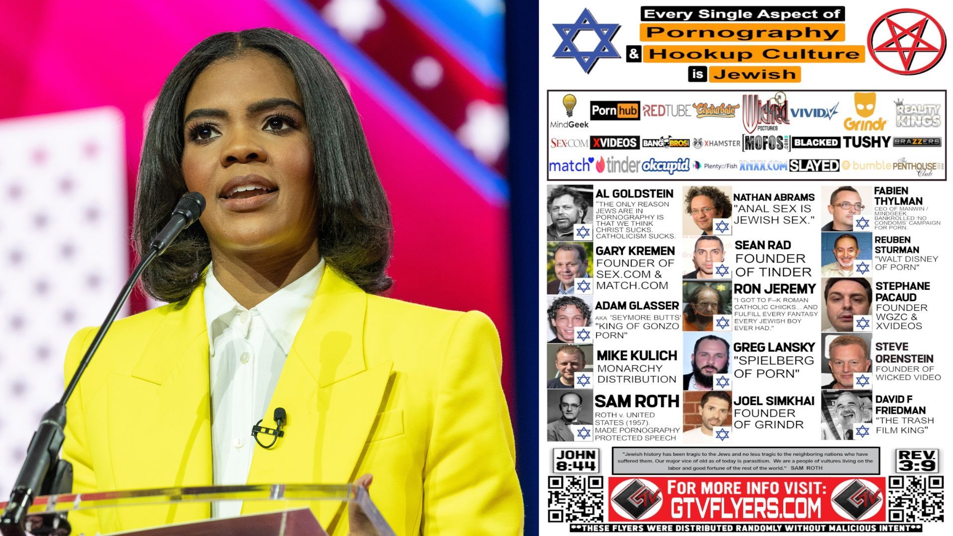 Candace Owens slams the porn industry, are Jews behind it? | Al Bawaba