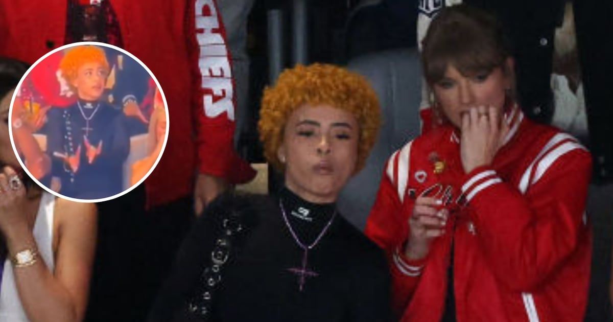 Is Ice Spice satanic? Rappers 'devil' signs and upside down cross at Super Bowl Al Bawaba