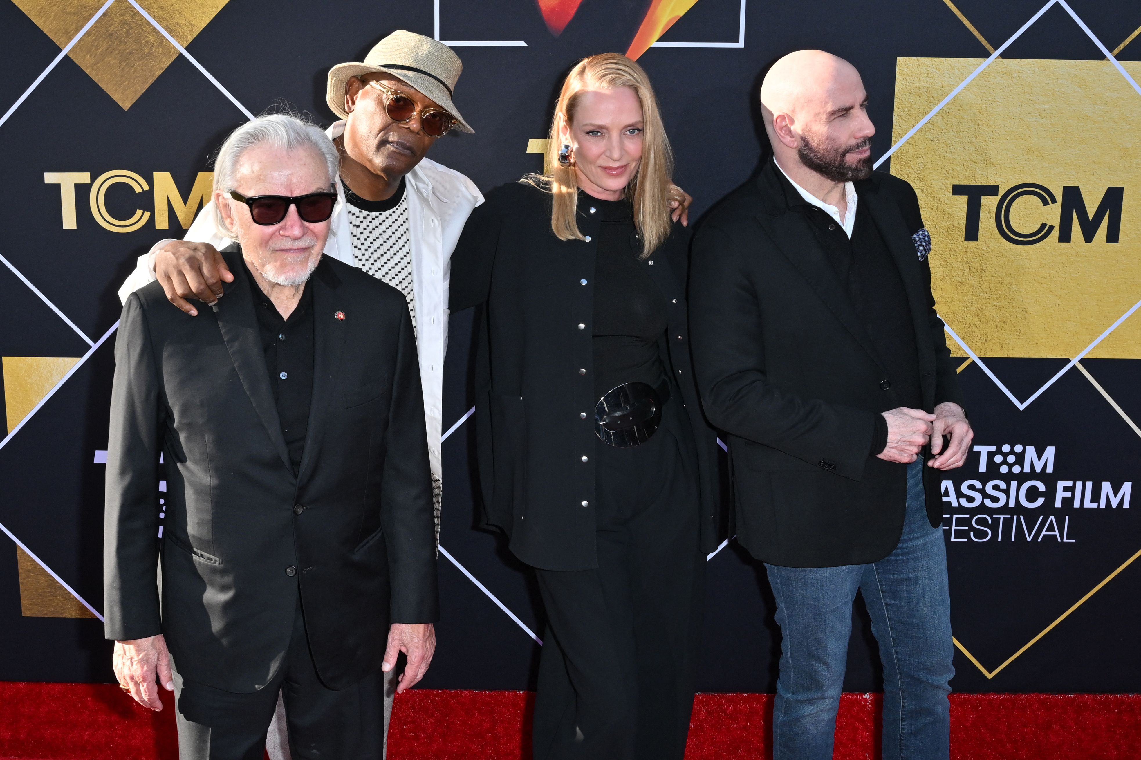 “Pulp Fiction” cast reunites at TCM classic film festival: Celebrating