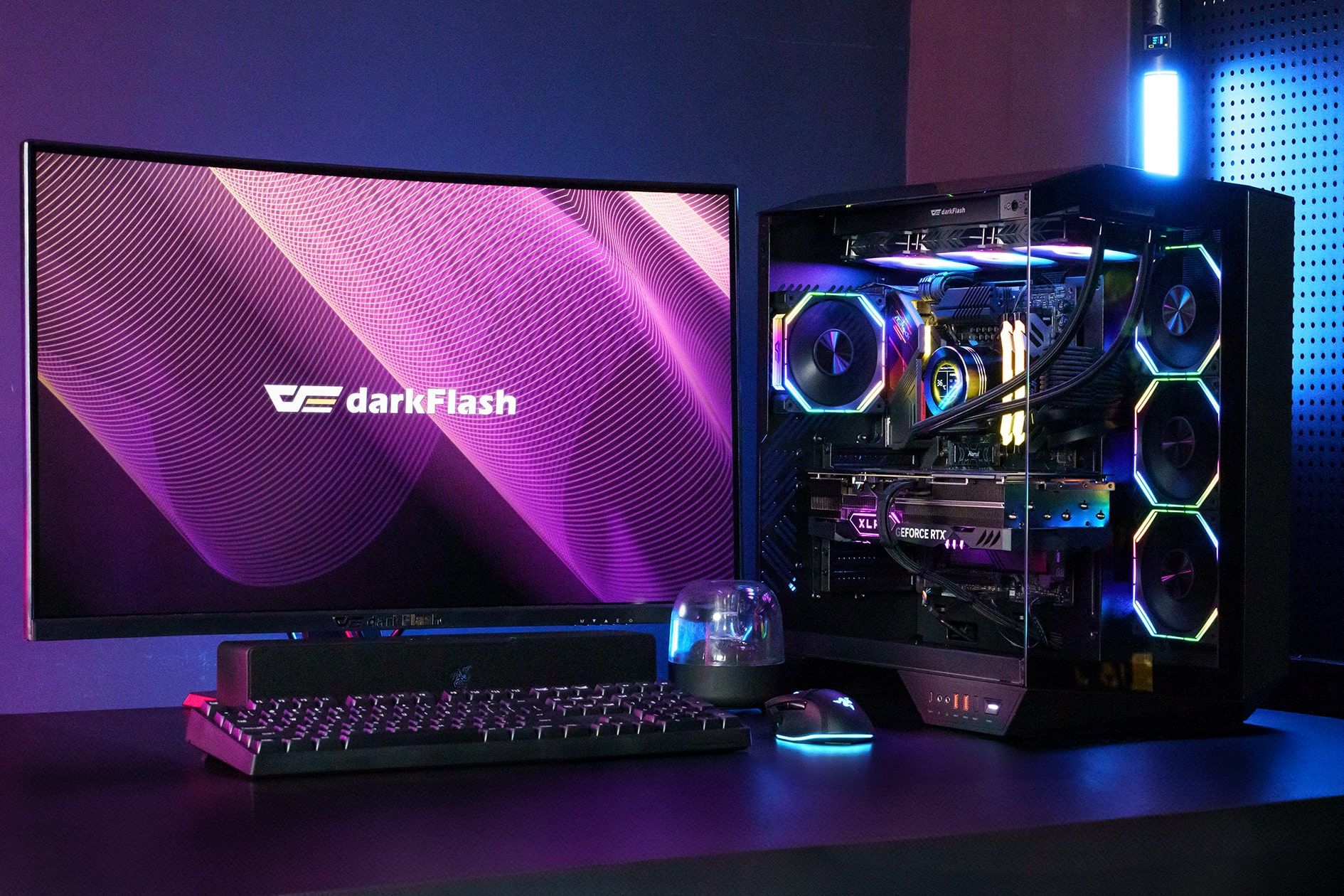 DarkFlash Redefines PC Case Design with Enhanced TopMounted Water