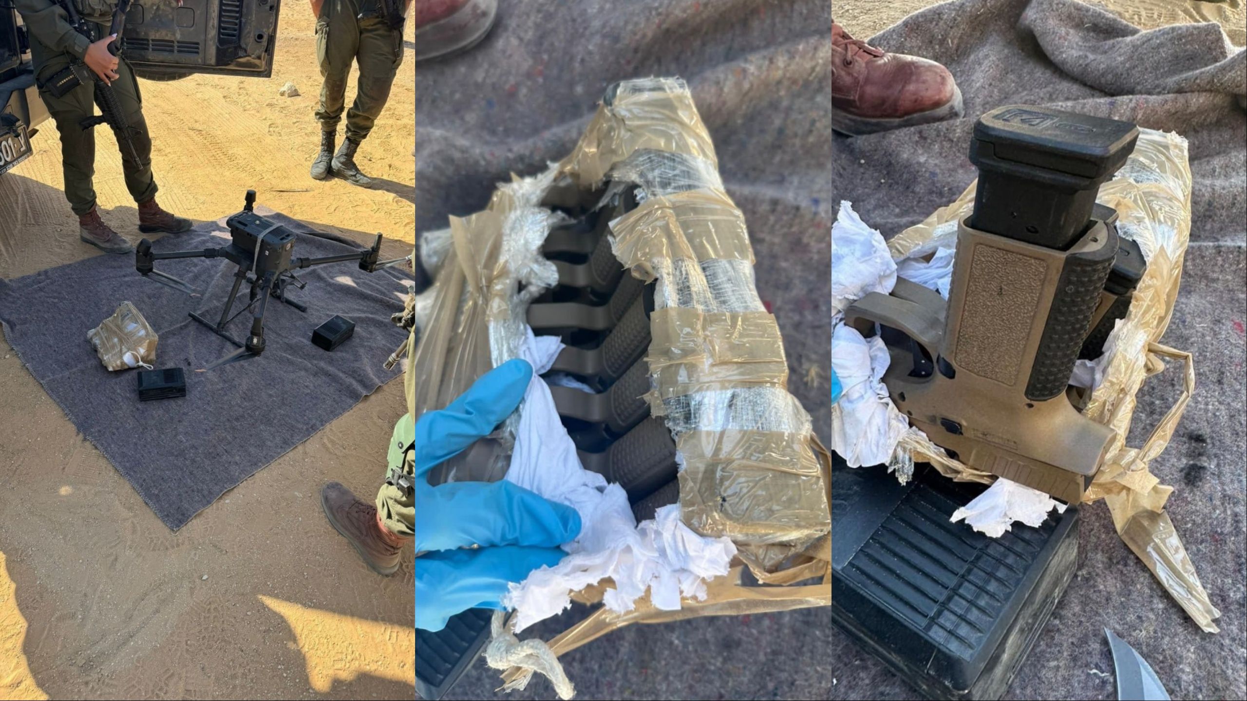 Israeli army allegedly thwarts weapon Smuggling operation via drone