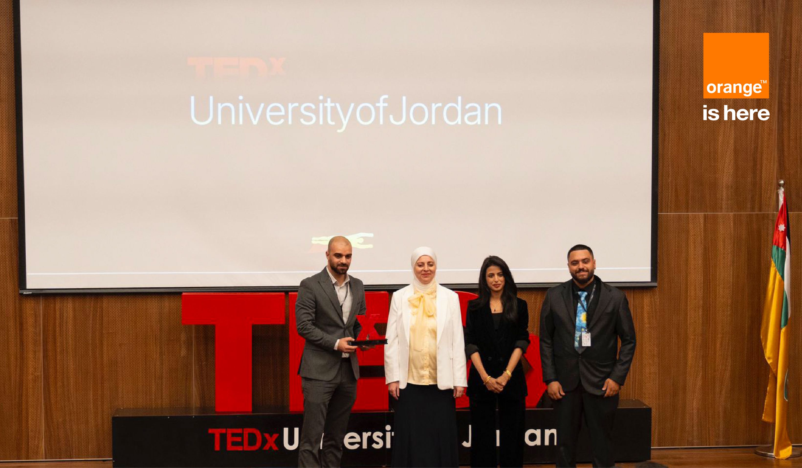 Orange Jordan is the Exclusive Telecom Partner of TEDx at University of ...