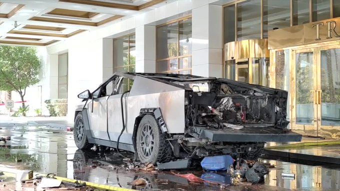 Details about the Tesla Cybertruck explosion in Los Angeles | Al Bawaba