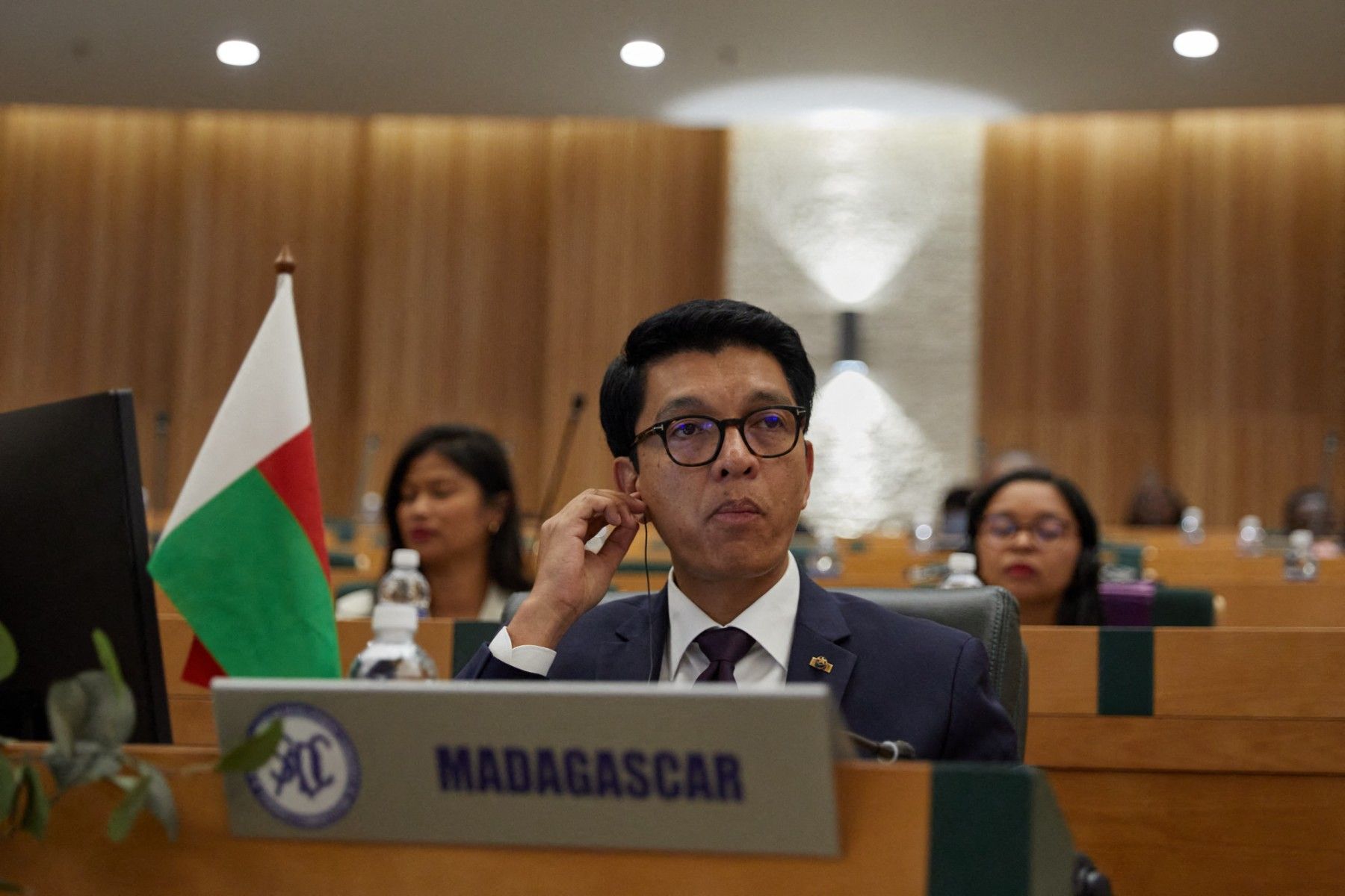 Madagascar president reportedly fled country on French plane