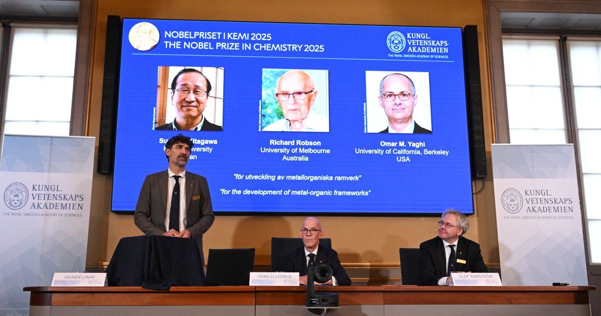 Jordanian-American Omar M. Yaghi wins Nobel Prize in Chemistry