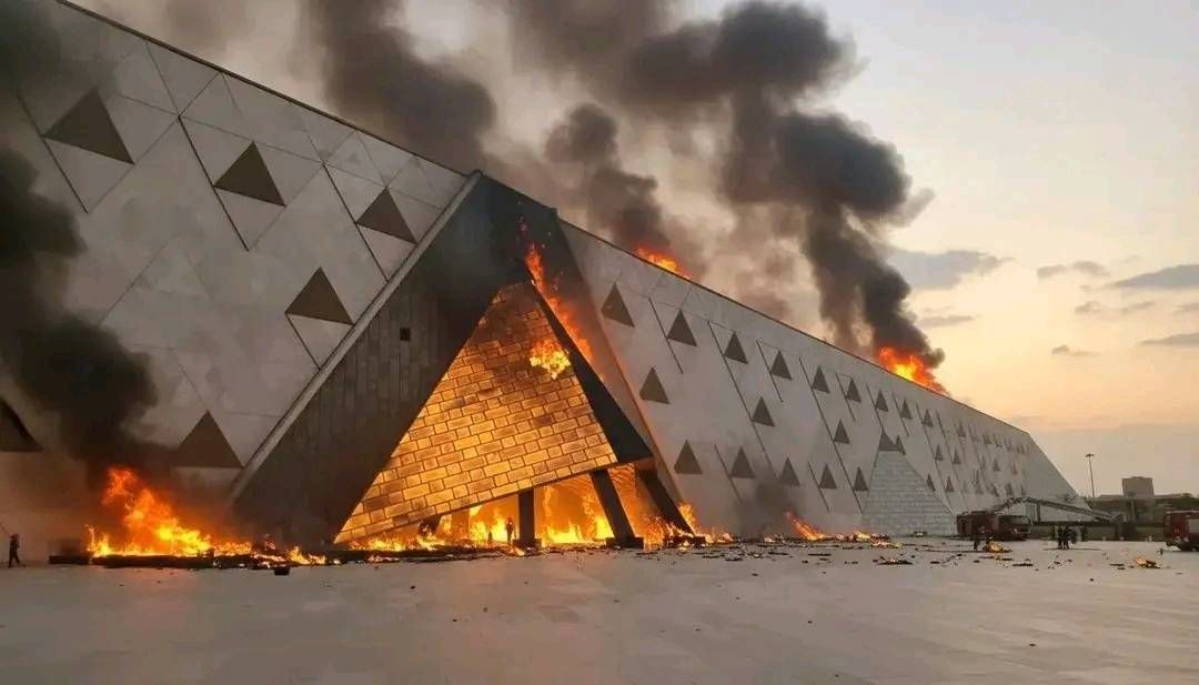 The Grand Egyptian Museum on fire? What is the truth behind the viral photos?