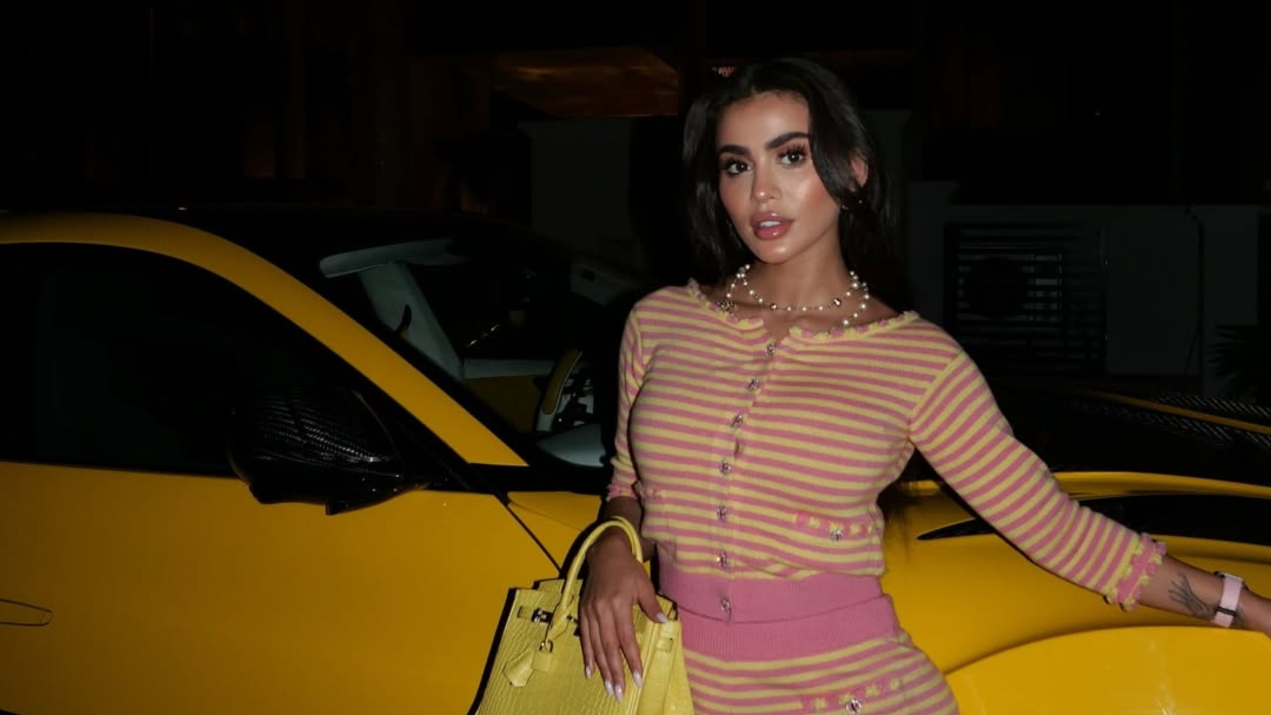 Youmna Khoury shines at APM Monaco Dubai gala with rare gifted bag and billionaire husband