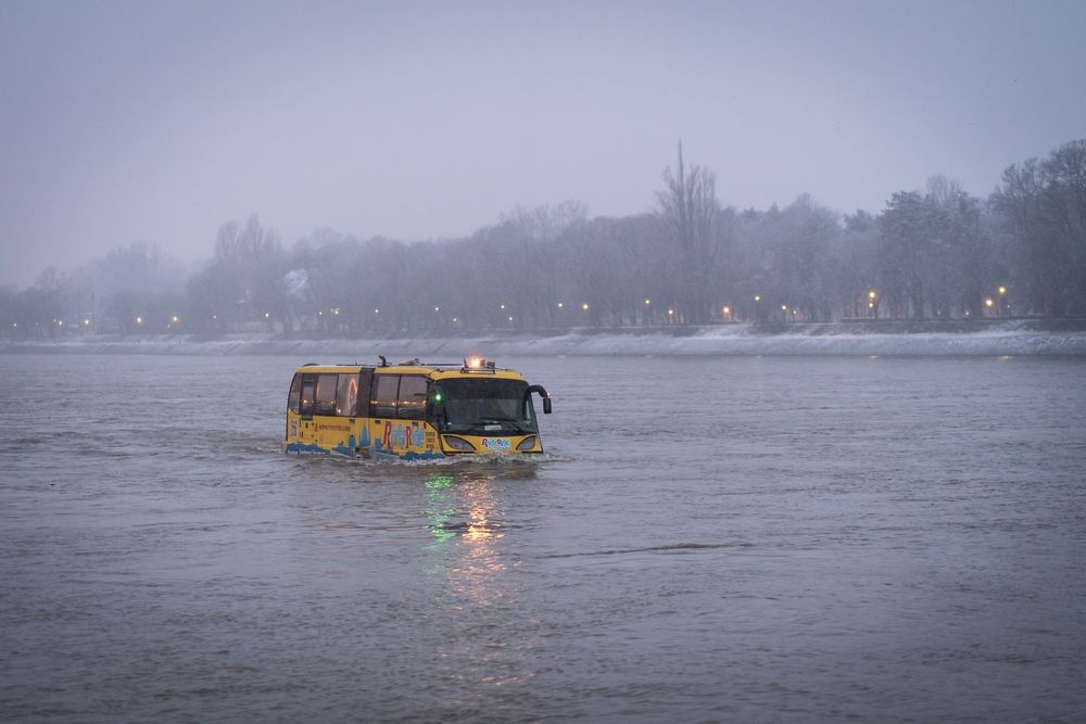 Ride the revolution: Egypt’s new amphibious bus blends land travel with river cruises