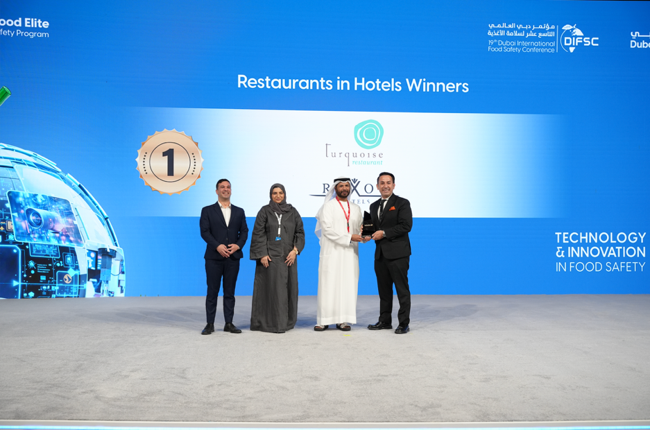 Rixos Premium Dubai’s Turquoise Restaurant Wins First Place in Dubai Municipality Food Elite Program Rixos Premium Dubai’s Turquoise Restaurant Wins First Place in Dubai Municipality Food Elite Program