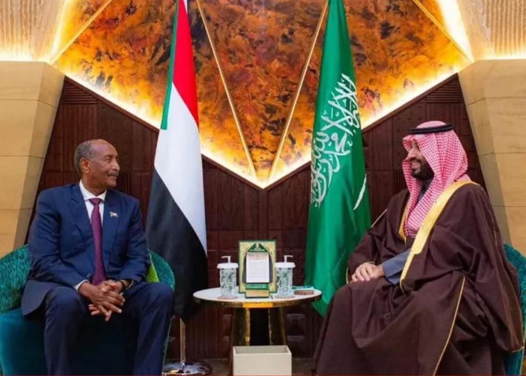 Sudan’s Al-Burhan meets Saudi Crown Prince in Riyadh