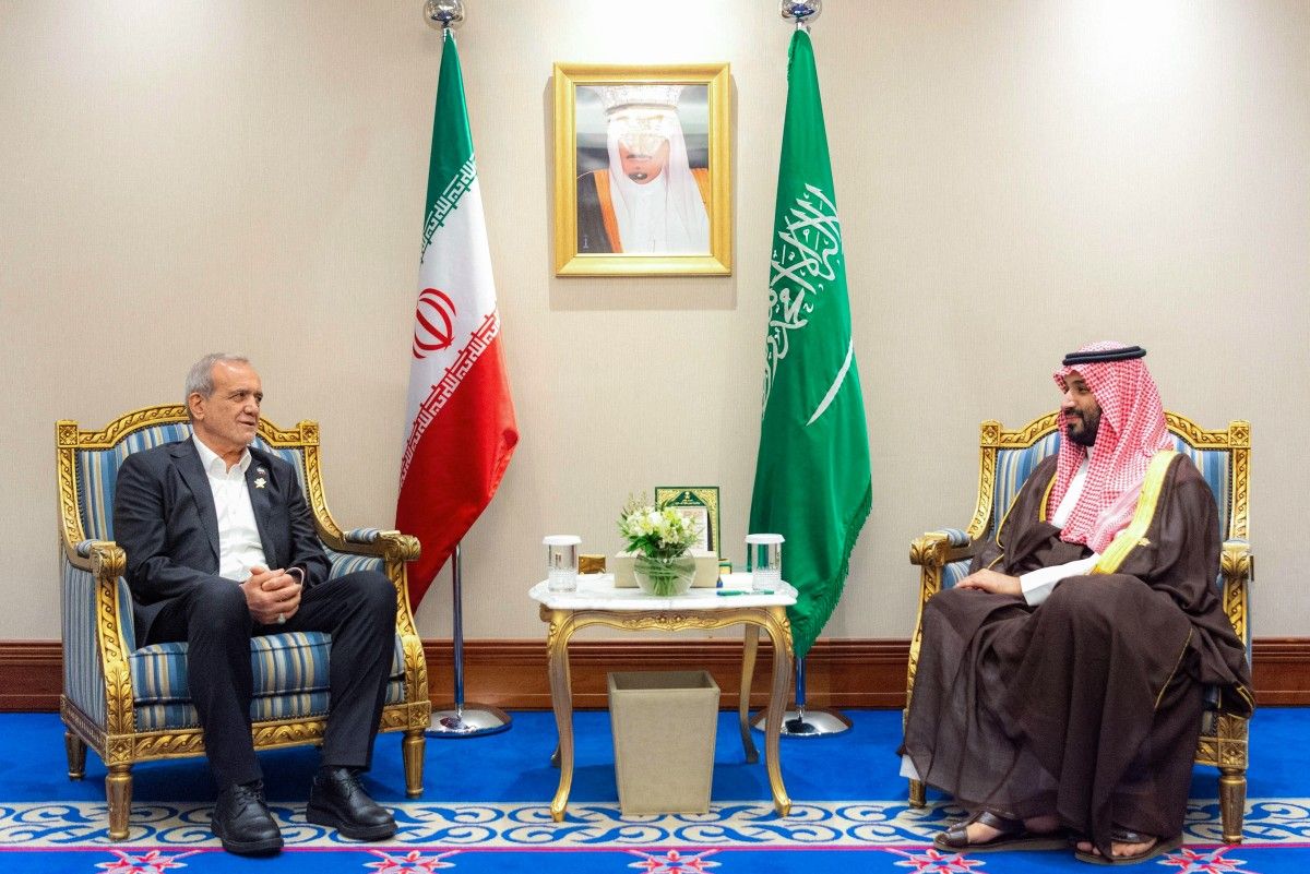 Saudi crown prince calls Iranian president