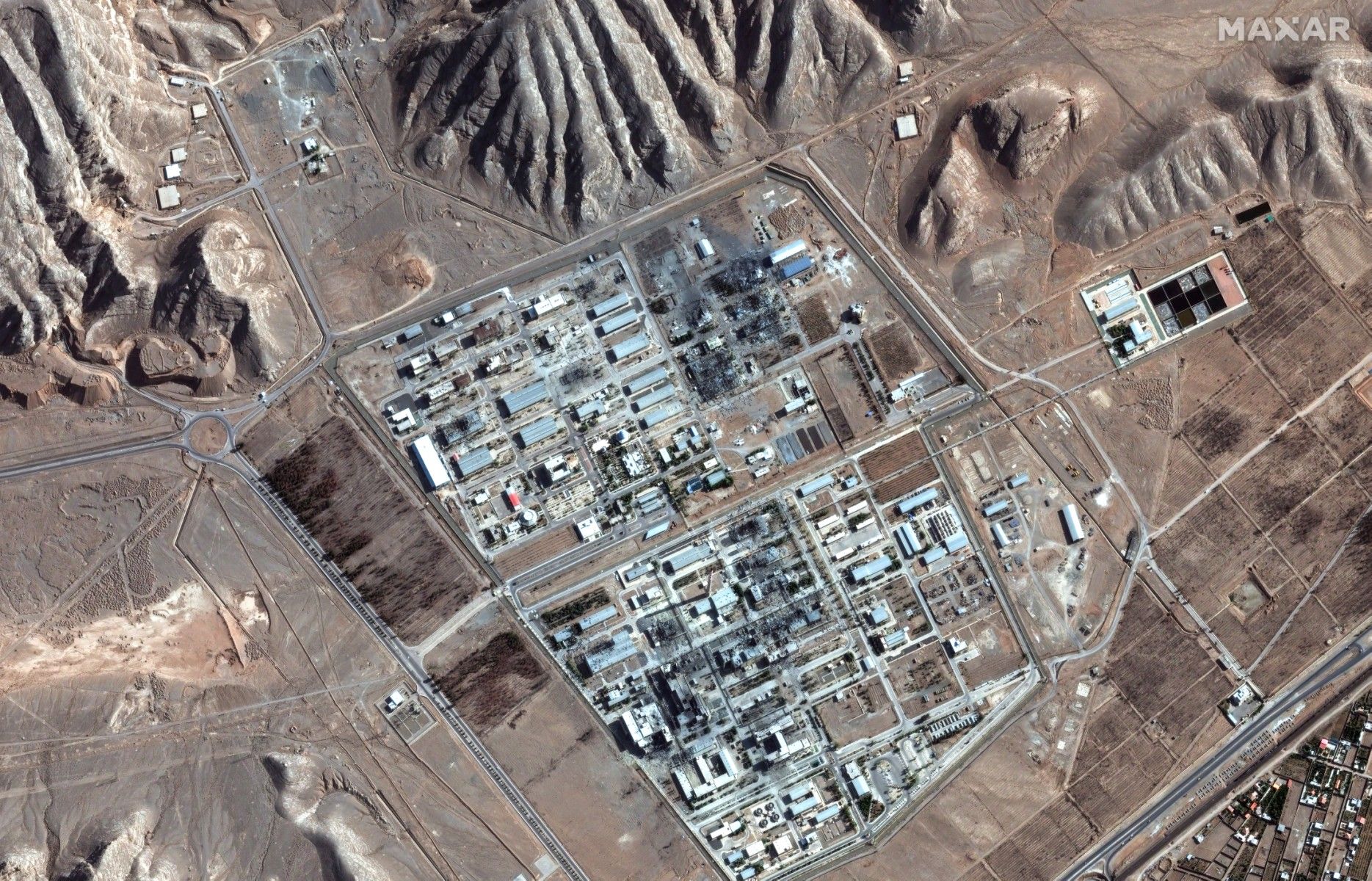 What do satellite images reveal about Iran's hidden nuclear activity?