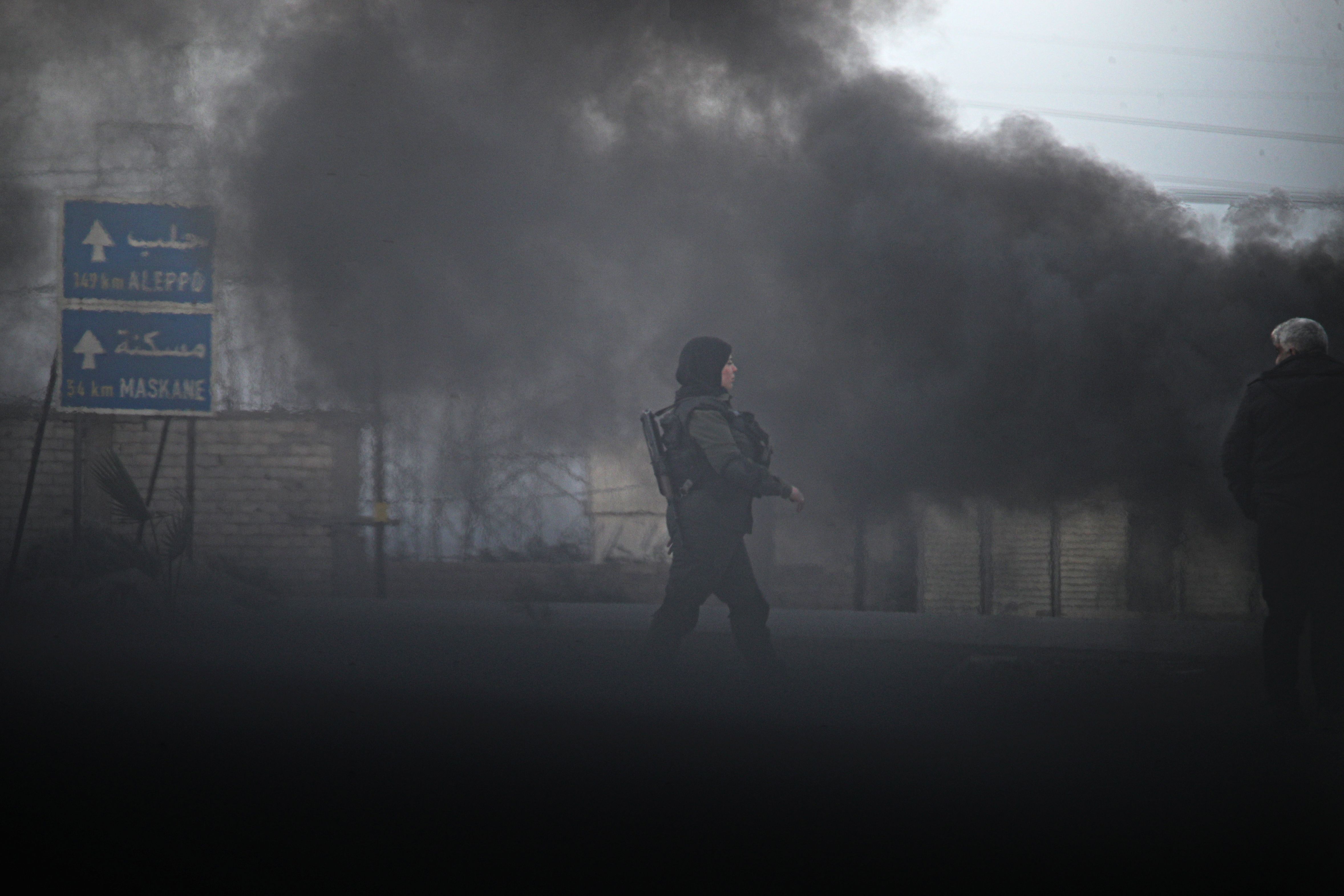 Syria: Two main bridges destroyed amid clashes with Kurdish groups