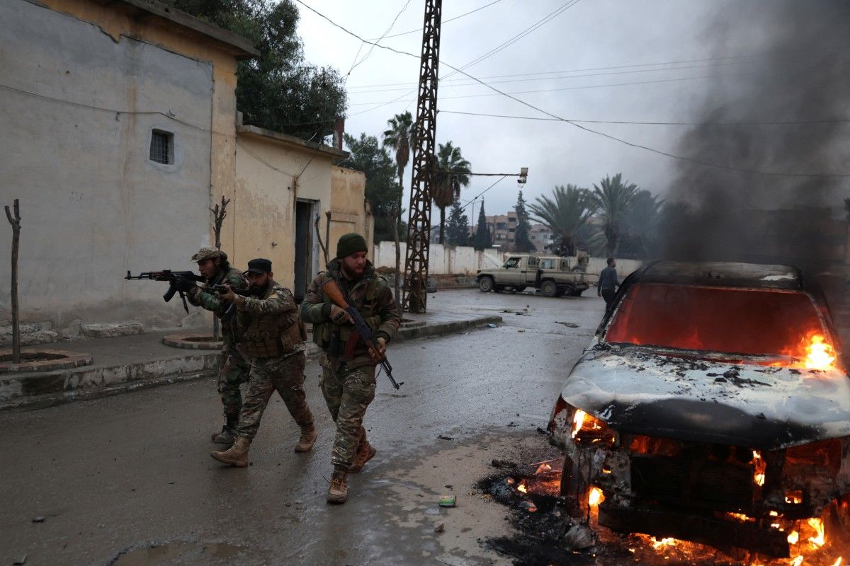 Syrian forces are close to controlling Tishrin Dam, southwest of Manbij