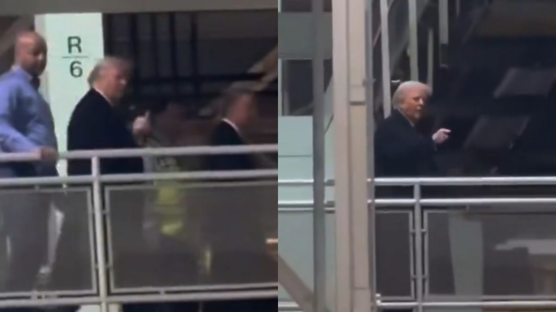 Trump flips off worker during Ford plant tour