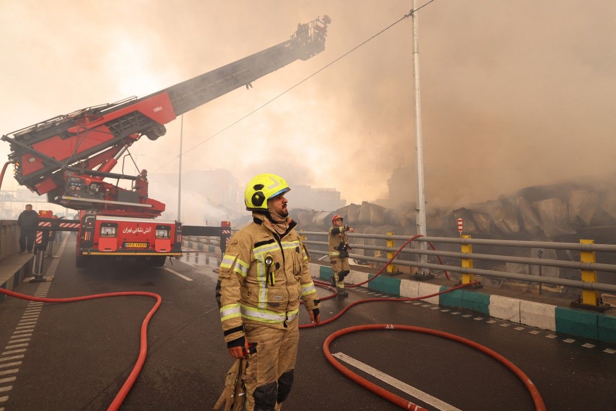 Fire and explosion reported in Parand, Iran