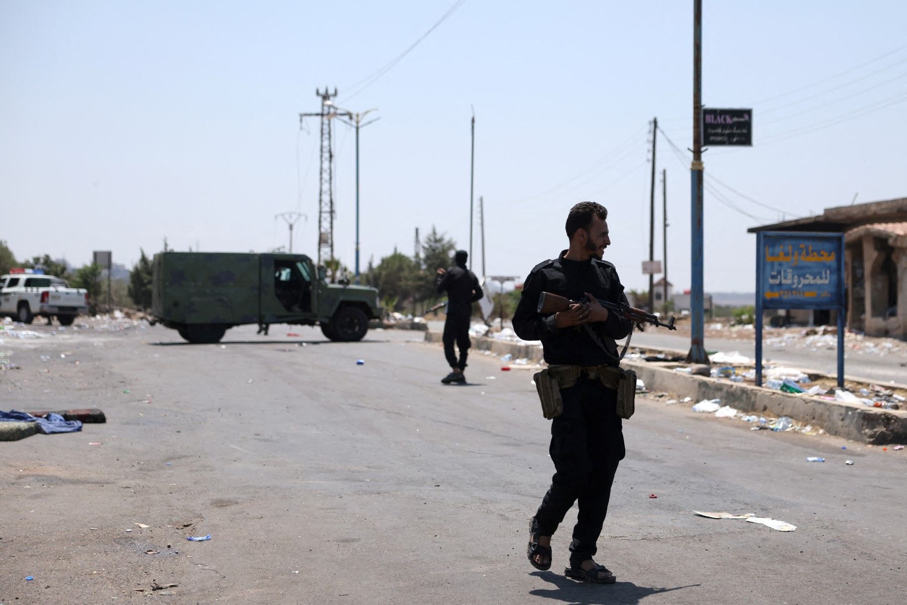 Syrian police arrest security officer for killing 4 in Sweida