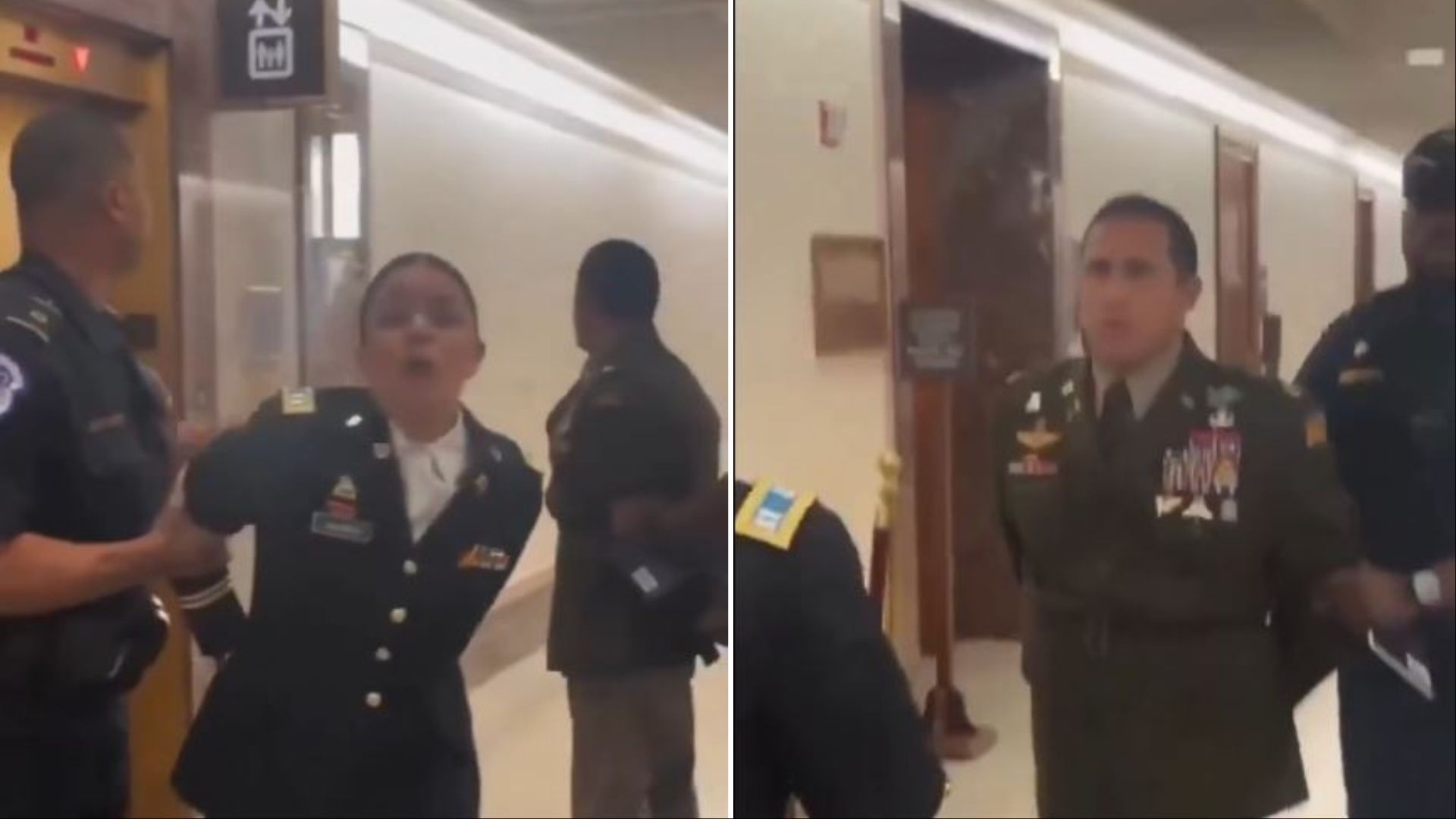 US veterans arrested for protesting against sending aid to Israel