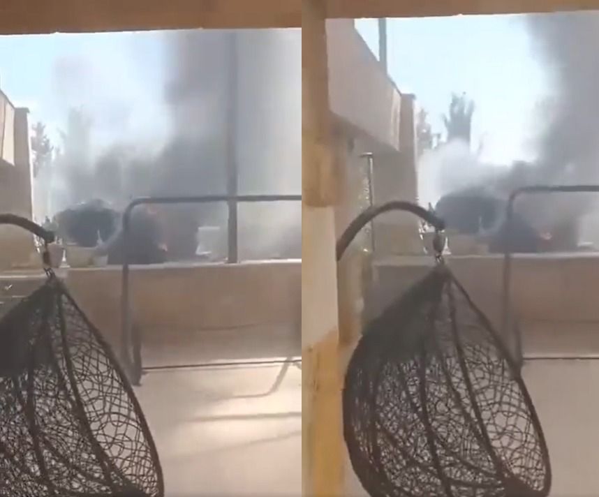 Remains of Iranian missile fall in Amman, Jordan