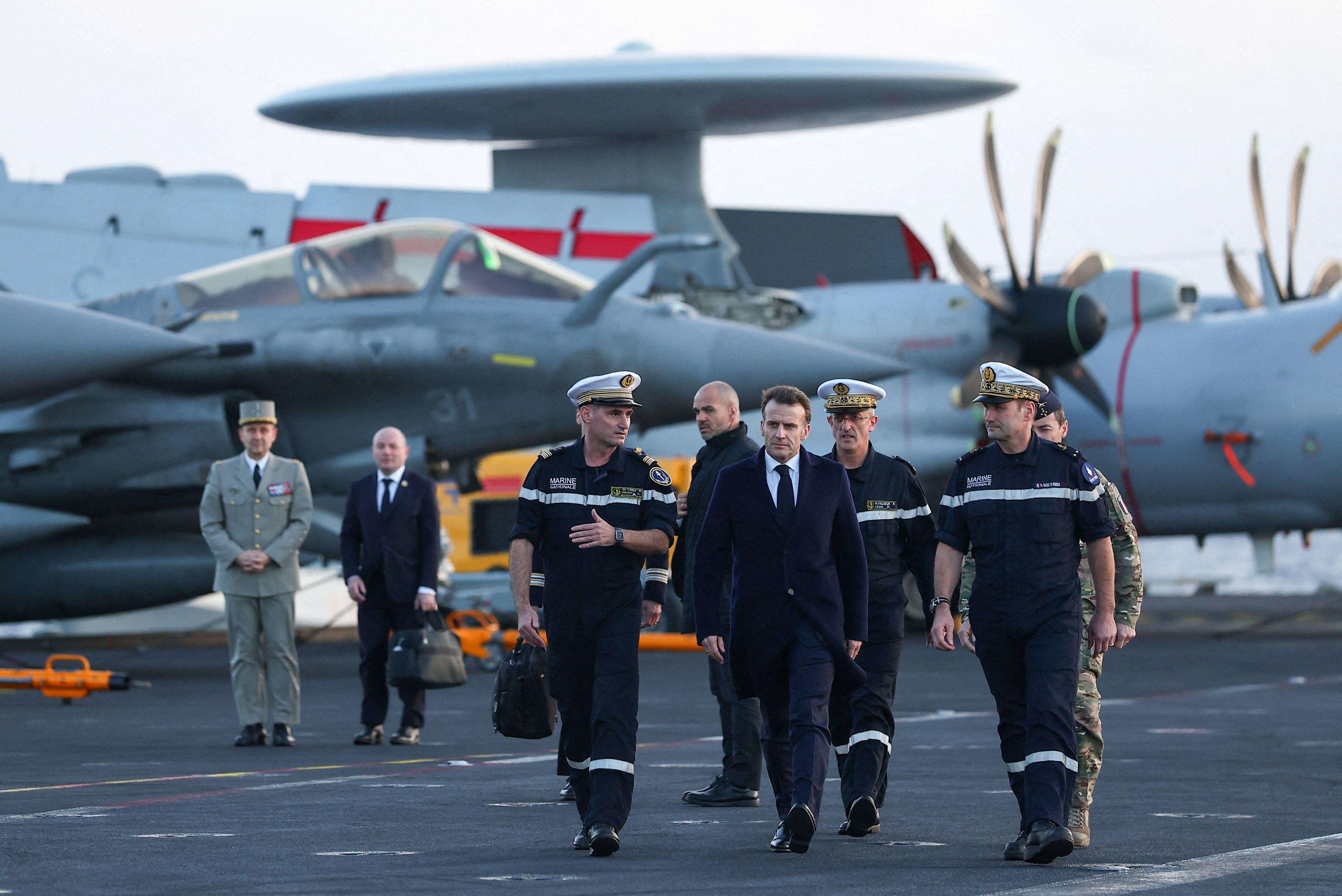 France deploys aircraft carrier to Mediterranean and Red Sea