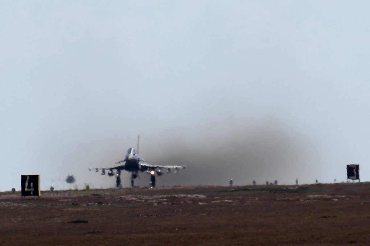 Explosive "Russian drone" strikes British base in Cyprus