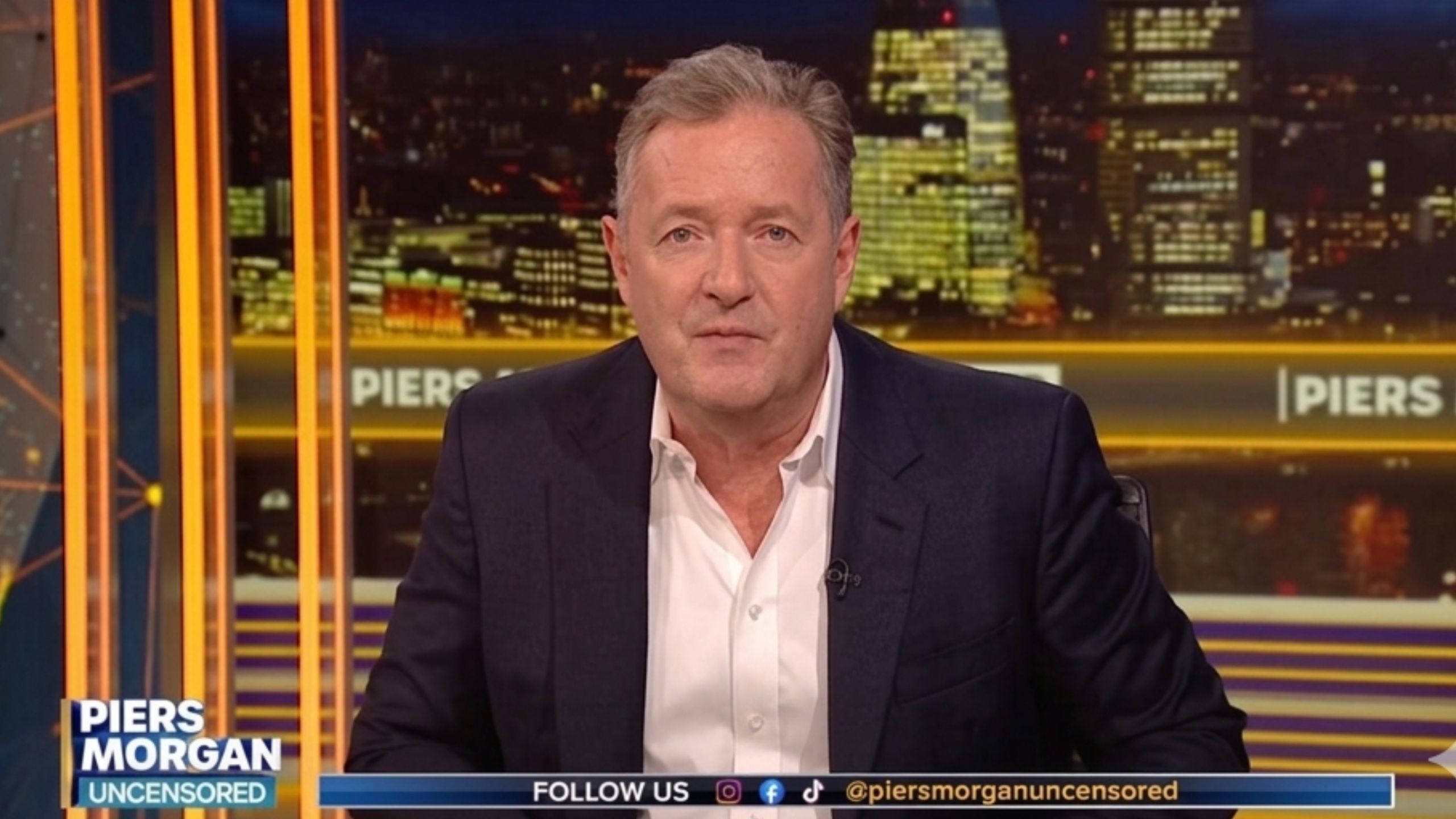 Piers Morgan storms off live TV after guest targets wife in shocking clash