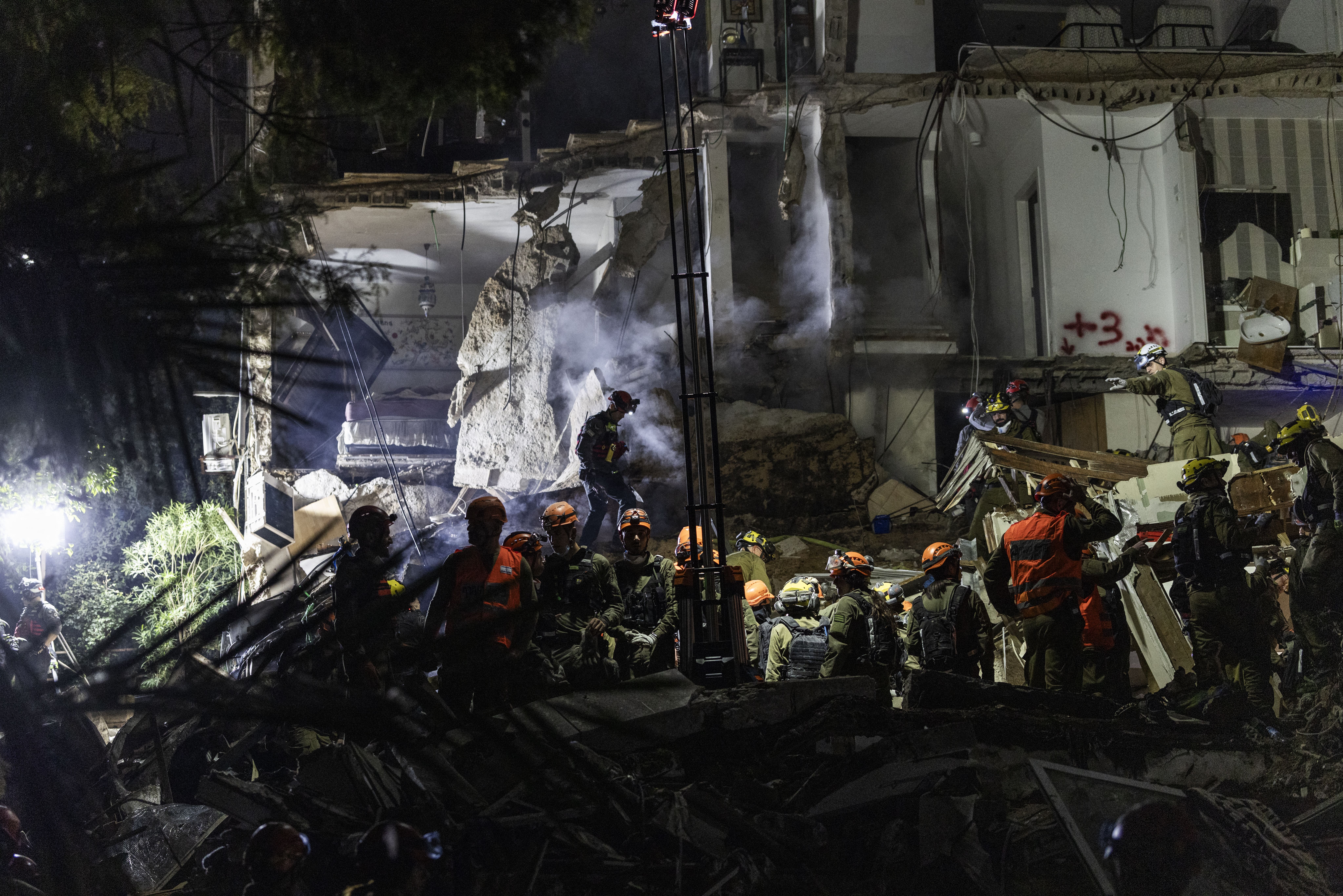 Haifa hit by Iranian missiles as Israel intensifies attacks