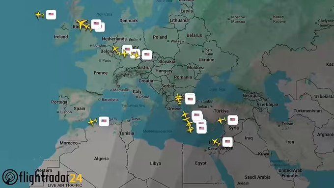 Iran war round II! Video shows US military planes transport cargo to Middle East bases