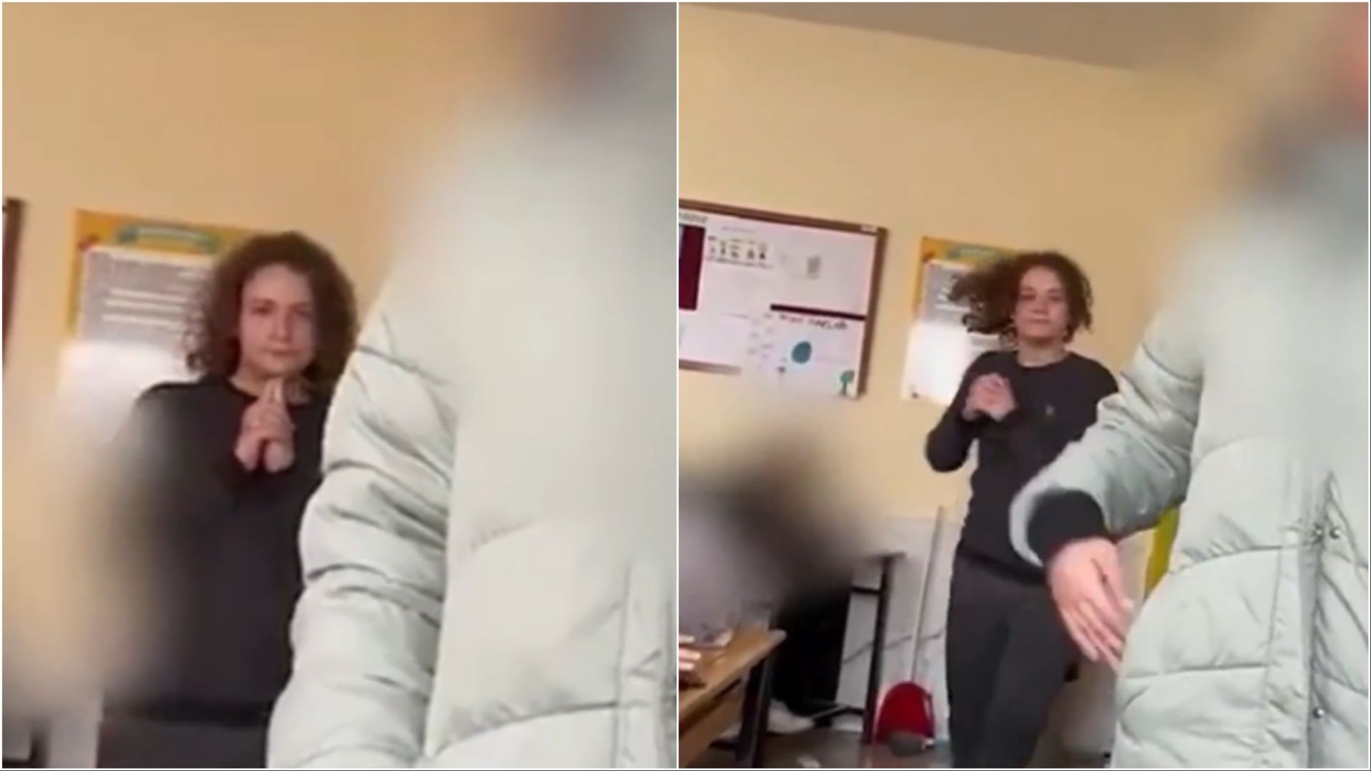 Video: Turkey's school shooter weirdly spins around in class before attack