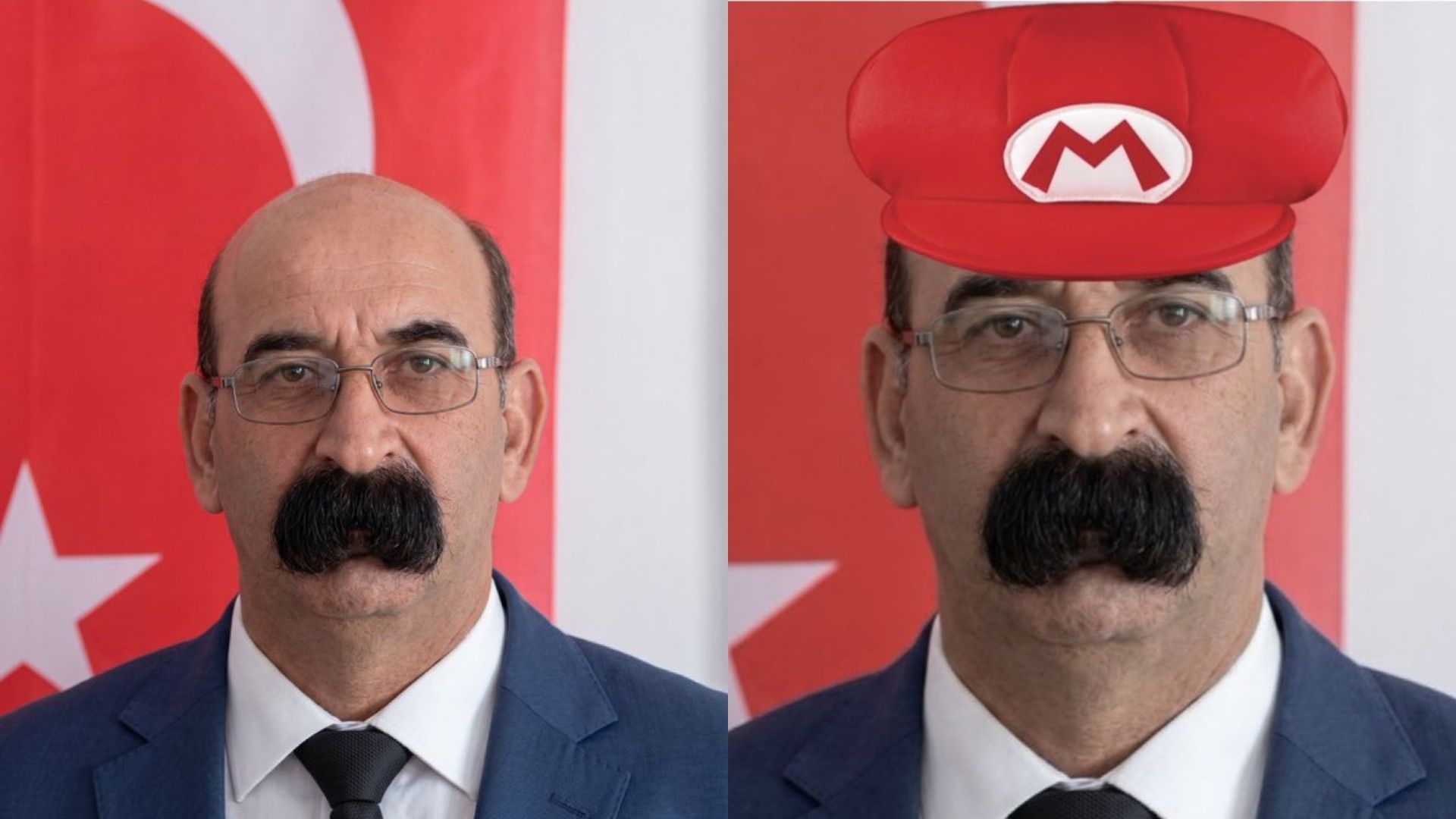 Turkish official goes viral over Mario-like bushy mustache