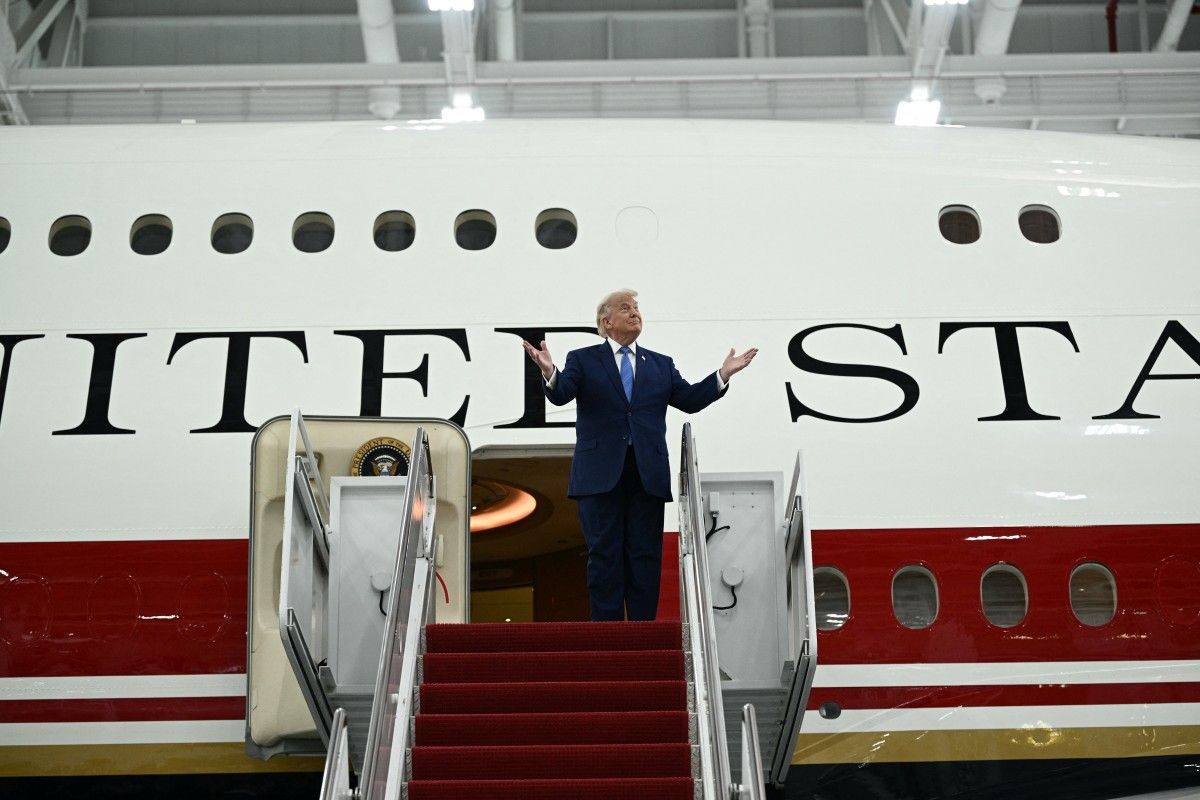 Trump unveils Qatar-gifted $500 million Boeing 747 as interim Air Force One